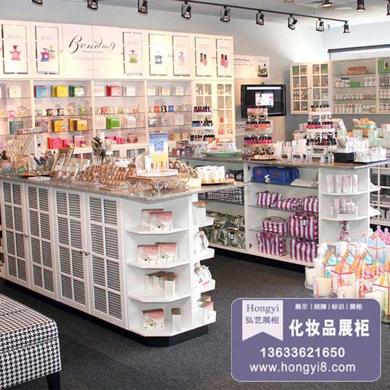 商場(chǎng)化妝品陳列柜制作廠家